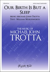 Our Birth Is But a Sleep SATB choral sheet music cover